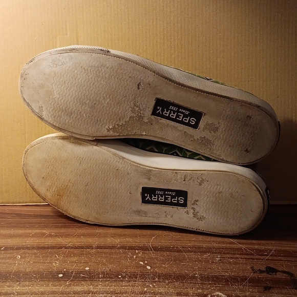 Sperry green blue seacoast sz 6 - Picture 6 of 7